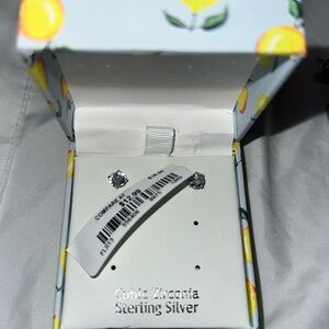 Cubic Zirconia Stud Earrings